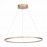 ST603.243.34 Светильник подвесной ST-Luce Золотистый/Белый LED 1*34W 4000K Подвесные светильники