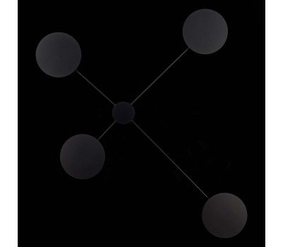 SL6006.401.04 Светильник настенно-потолочный ST-Luce Черный/Черный LED 4*5W 3000K TONDO SL6006.401.04 Светильник настенно-потолочный ST-Luce Черный/Черный LED 4*5W 3000K TONDO