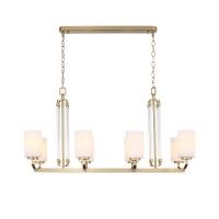 SL1403.333.08 Люстра подвесная ST-Luce Латунь/Прозрачный E27*8 40W BRASS