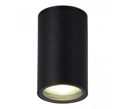 SL9010.412.01 Светильник уличный потолочный ST-Luce черный GU10 1*50W TUBO