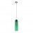 SL1145.183.01 Светильник подвесной ST-Luce хром/зеленый E27 1*60W CALLANA