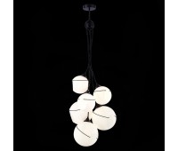 SLE103143-06 Светильник подвесной Черный/Белый E27 6*60W SATTURO SLE103143-06 Светильник подвесной Черный/Белый E27 6*60W SATTURO