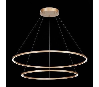 ST605.243.91 Светильник подвесной ST-Luce Золотистый/Белый LED 1*91W 4000K Подвесные светильники