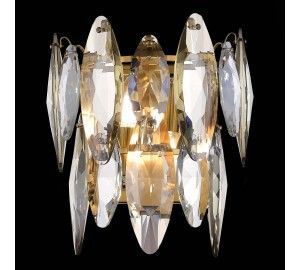 SL1227.301.02 Бра ST-Luce Латунь/Прозрачный E14 2*40W ANCONA