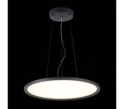ST602.443.56 Светильник подвесной Черный LED 1*56W 4000K 5 040Lm Ra>80 120 IP20 D600xH36 185-265V Подвесные светильники