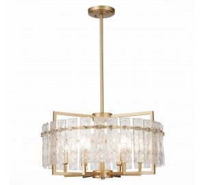 SL1632.203.06 Люстра потолочная ST-Luce Шампань/Прозрачный E14 6*60W MIRA