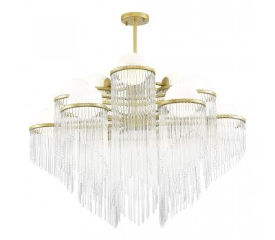 SL1511.203.12 Люстра подвесная ST-Luce Золотистый/Белый E27 12*60W ALLEGRO