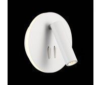 SL1586.513.01 Светильник настенный Белый LED 1*8W 3000K 624Lm Ra>80 24° IP20 L-xW155xH155 170-240V Настенные светильники