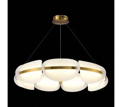 SL1304.203.56 Люстра подвесная ST-Luce Золотистый/Белый LED 1*56W 3000K ETOILE