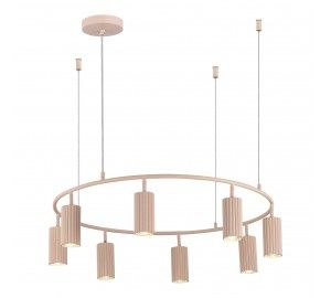 SL1213.603.08 Светильник подвесной ST-Luce Розовый/Розовый GU10 8*5W 4000K KENDO