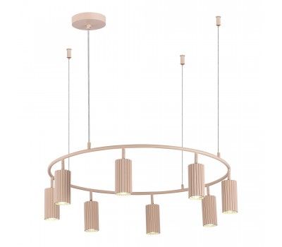 SL1213.603.08 Светильник подвесной ST-Luce Розовый/Розовый GU10 8*5W 4000K KENDO