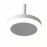 ST104.503.06 Светильник подвесной Белый LED 1*6W 3000K 468Lm Ra>80 120° IP20 D112xH184 170-240V Подвесные светильники