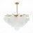 SL1231.302.06 Люстра потолочная ST-Luce Латунь/Белый E14 6*60W VITTORIA