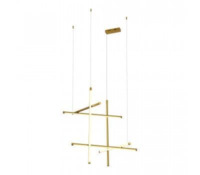 SL6207.203.70 Светильник подвесной ST-Luce Матовое золото LED 1*70W 3000K RETICO SL6207.203.70 Светильник подвесной ST-Luce Матовое золото LED 1*70W 3000K RETICO