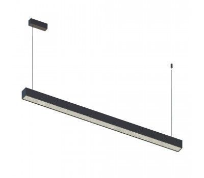 ST612.433.32 Светильник подвесной Черный LED 1*35W 3000K 698Lm Ra>80 120°IP20 L1120xW50xH60 180-220V Подвесные светильники