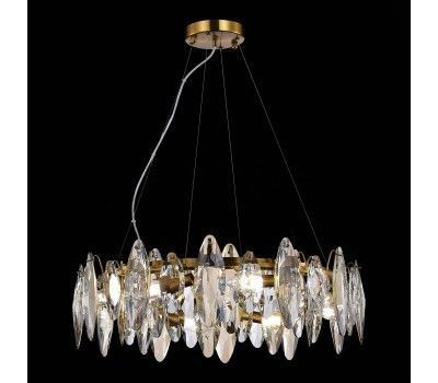 SL1227.303.08 Люстра подвесная ST-Luce Латунь/Прозрачный E14 8*40W ANCONA