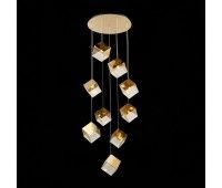 SL1182.203.09 Светильник подвесной ST-Luce Золотистый/Прозрачный, Золотистый G9 9*5W RIELLO