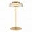 SL6002.204.01 Прикроватная лампа ST-Luce Золотистый/Янтарный LED 1*7W 4000K LAZIO