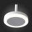 ST104.503.06 Светильник подвесной Белый LED 1*6W 3000K 468Lm Ra>80 120° IP20 D112xH184 170-240V Подвесные светильники