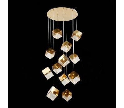 SL1182.203.12 Светильник подвесной ST-Luce Золотистый/Прозрачный, Золотистый G9 12*5W RIELLO