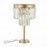 SL1624.204.03 Прикроватная лампа ST-Luce шампань/прозрачный E14 3*40W ERCOLANO