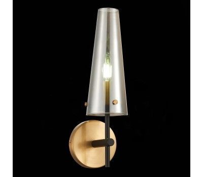 SL1209.301.01 Бра ST-Luce Бронза,Черный/Дымчатый E14 1*40W MORAVE