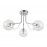 SLE102502-03 Светильник потолочный Хром/Прозрачный E14 3*40W BACA