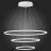 ST603.543.114 Светильник подвесной ST-Luce Белый/Белый LED 1*114W 4000K Подвесные светильники