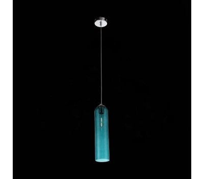 SL1145.183.01 Светильник подвесной ST-Luce хром/зеленый E27 1*60W CALLANA