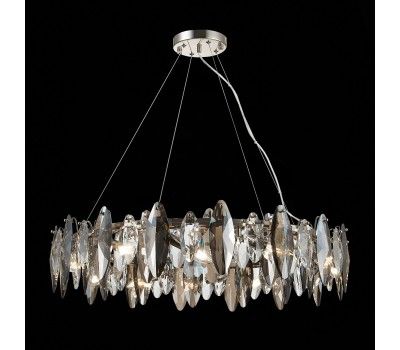 SL1227.103.12 Люстра подвесная ST-Luce Никель/Прозрачный E14 12*40W ANCONA SL1227.103.12 Люстра подвесная ST-Luce Никель/Прозрачный E14 12*40W ANCONA