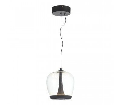 SL6014.423.01 Светильник подвесной ST-Luce Черный/Прозрачный, Черный LED 1*17W 3000K RIPPLE SL6014.423.01 Светильник подвесной ST-Luce Черный/Прозрачный, Черный LED 1*17W 3000K RIPPLE