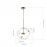 SL1133.203.01 Светильник подвесной ST-Luce Латунь/Прозрачный LED 1*14W 3000K BOPONE