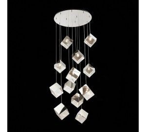 SL1182.103.12 Светильник подвесной ST-Luce Хром/Прозрачный, Хром G9 12*5W RIELLO