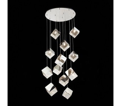 SL1182.103.12 Светильник подвесной ST-Luce Хром/Прозрачный, Хром G9 12*5W RIELLO