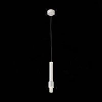 SL1591.503.01 Светильник подвесной ST-Luce Белый, Алюминиевый/Белый LED 1*6W 3000K Подвесные светильники