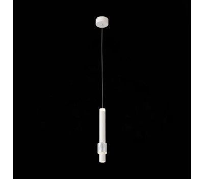 SL1591.503.01 Светильник подвесной ST-Luce Белый, Алюминиевый/Белый LED 1*6W 3000K Подвесные светильники