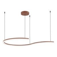 SL1018.603.01 Светильник подвесной ST-Luce терракотовый/прозрачный LED 1*65W 4000K EUCLIDICS SL1018.603.01 Светильник подвесной ST-Luce терракотовый/прозрачный LED 1*65W 4000K EUCLIDICS