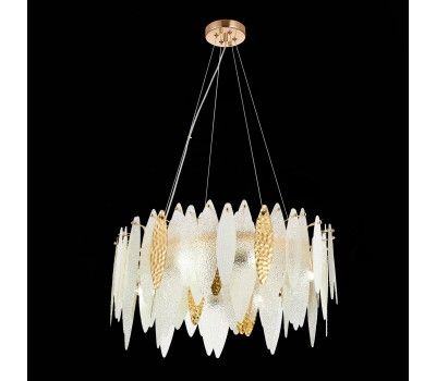 SL1224.203.08 Люстра подвесная ST-Luce Золотистый/Прозрачный, Белый E14 8*60W LASTRA