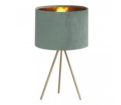 SL6242.704.01 Прикроватная лампа ST-Luce Золотистый/Зеленый E27 1*40W FUEGO