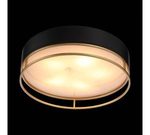 SL1127.432.05 Светильник потолочный ST-Luce Черный, Матовое золото/Белый E27 5*40W CHODO