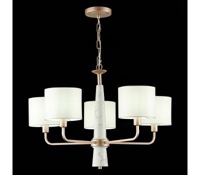 SL1163.203.05 Светильник подвесной ST-Luce Матовое золото/Белый E14 5*40W VELLINO SL1163.203.05 Светильник подвесной ST-Luce Матовое золото/Белый E14 5*40W VELLINO