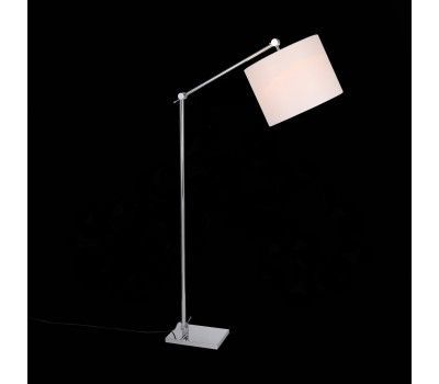 SL460.105.01 Торшер ST-Luce Хром/Белый E27 1*60W (из 2-х коробок) MARCIA