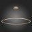 ST605.243.57 Светильник подвесной ST-Luce Золотистый/Белый LED 1*57W 4000K Подвесные светильники