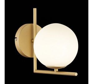 SL1148.301.01 Светильник настенный ST-Luce Латунь/Белый G9 1*5W CODDA