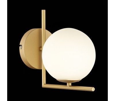 SL1148.301.01 Светильник настенный ST-Luce Латунь/Белый G9 1*5W CODDA SL1148.301.01 Светильник настенный ST-Luce Латунь/Белый G9 1*5W CODDA