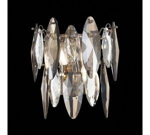 SL1227.101.02 Бра ST-Luce Никель/Прозрачный E14 2*40W ANCONA