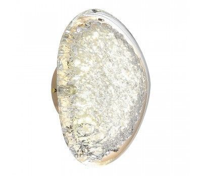 SL6018.203.15 Светильник настенный ST-Luce золотистый / прозрачный LED 1*15W 4000K ENIGMA