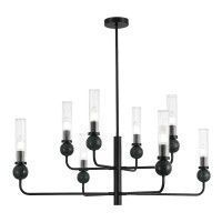 SL1244.403.08 Светильник подвесной ST-Luce черный/прозрачный E14 8*40W MEDEA SL1244.403.08 Светильник подвесной ST-Luce черный/прозрачный E14 8*40W MEDEA