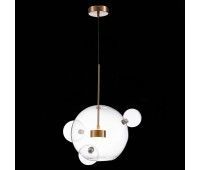 SL1133.203.01 Светильник подвесной ST-Luce Латунь/Прозрачный LED 1*14W 3000K BOPONE