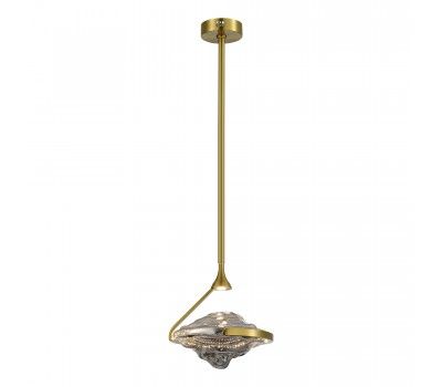 SL6115.303.01 Светильник потолочный ST-Luce Латунь/Дымчато-Серый LED 1*19W 3000K AMARA SL6115.303.01 Светильник потолочный ST-Luce Латунь/Дымчато-Серый LED 1*19W 3000K AMARA